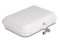 Delock LWL Verteilerbox IP65, 8 Port, Weiss