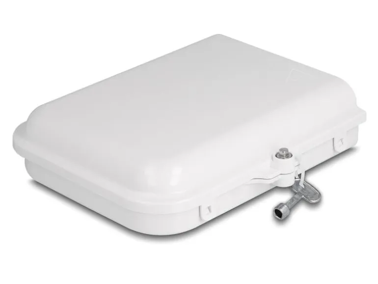 Delock LWL Verteilerbox IP65, 8 Port, Weiss