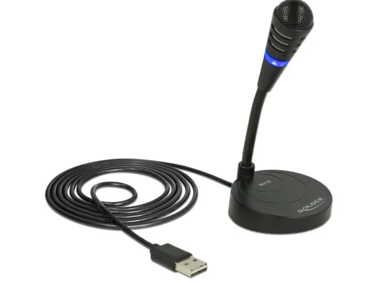 Delock Mikrofon USB Touch Mute