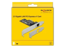 Delock Netzwerkkarte 1x 2.5Gbps LAN, RTL8125B PCI-Express x1