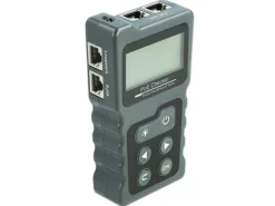 Delock Netzwerktester Netzwerk RJ45 / PoE / DC