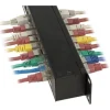 Delock Patchpanel 24 Port, Cat.6 STP 19"-Rack Kupplung