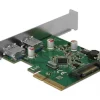 Delock PCI-Express-Karte USB 3.1 Gen2 - 2x USB-Typ-A