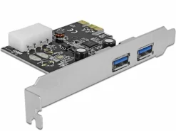 Delock PCI-Express-Karte USB 3.0 Typ-A + LowProfile