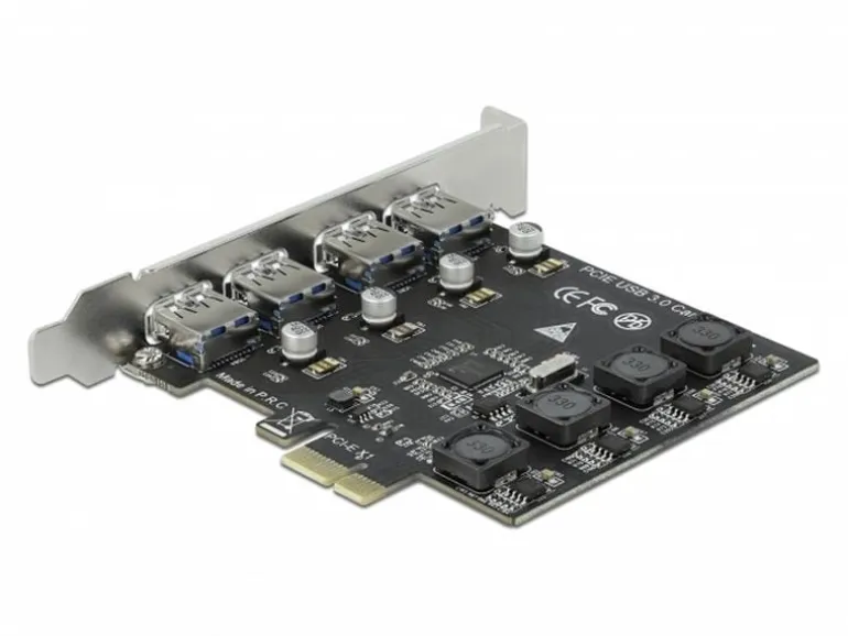 Delock PCI-Express-Karte 90509 USB 3.0 - 4x USB-A