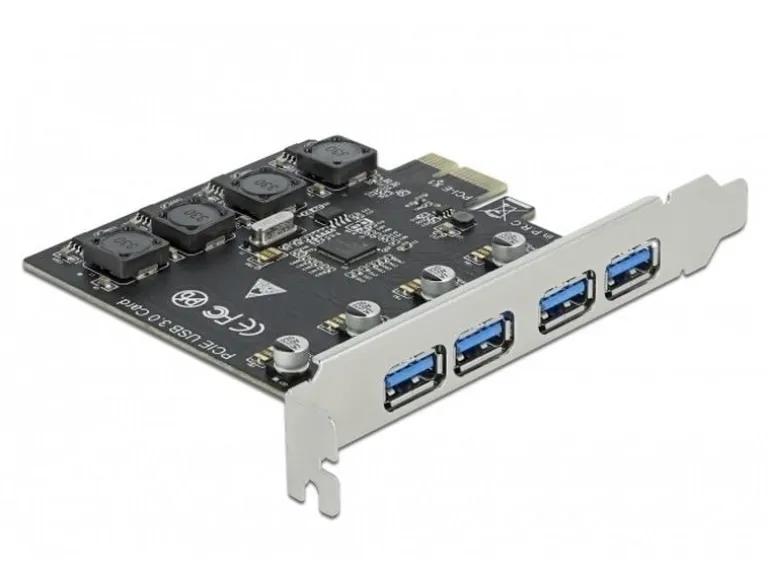 Delock PCI-Express-Karte 90509 USB 3.0 - 4x USB-A
