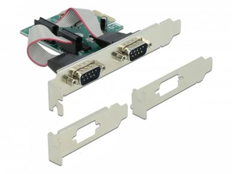 Delock PCI-Express-Karte 90007 2x Seriell / RS-232