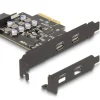 Delock PCI-Express-Karte 90345 2x USB Typ-C LP
