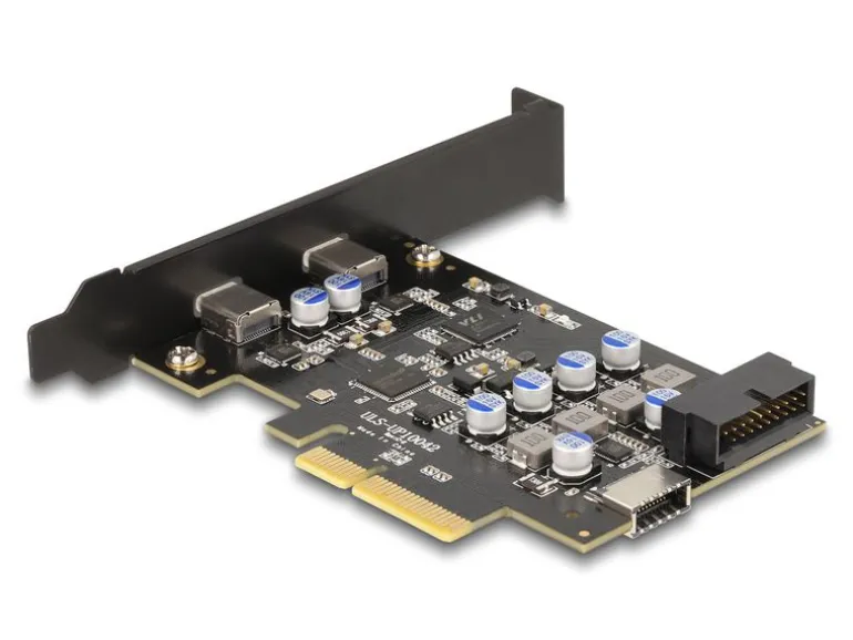 Delock PCI-Express-Karte 90345 2x USB Typ-C LP