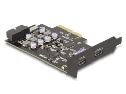 Delock PCI-Express-Karte 90345 2x USB Typ-C LP