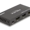 Delock 2-Port Signalsplitter HDMI-HDMI 4K/60 Hz