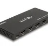 Delock 4-Port Signalsplitter HDMI-HDMI 4K/60 Hz