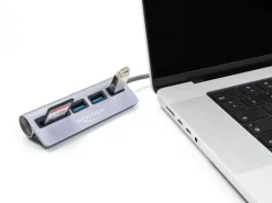 Delock USB Hub (3 Port, 5 Gbps, SD und Micro SD Card Reader)