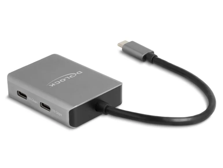Delock USB-Hub 4 Port USB-C 10 Gbps