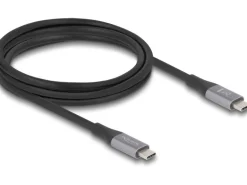 Delock USB4-Kabel 40 Gbps PD 3.1 240 W USB-C - USB-C 2 m