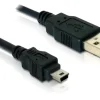 Delock USB 2.0-Kabel  USB-A - Mini-USB B 1.5 m