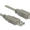 Delock USB 2.0-Kabel USB-A - USB-B 3 m