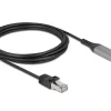 Delock USB LAN Kabel Kabelgebunden/LAN (RJ45)/USB Typ-C