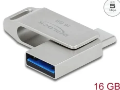 Delock USB-Stick 3.2 Gen 1 USB-C + Typ-A 16 GB