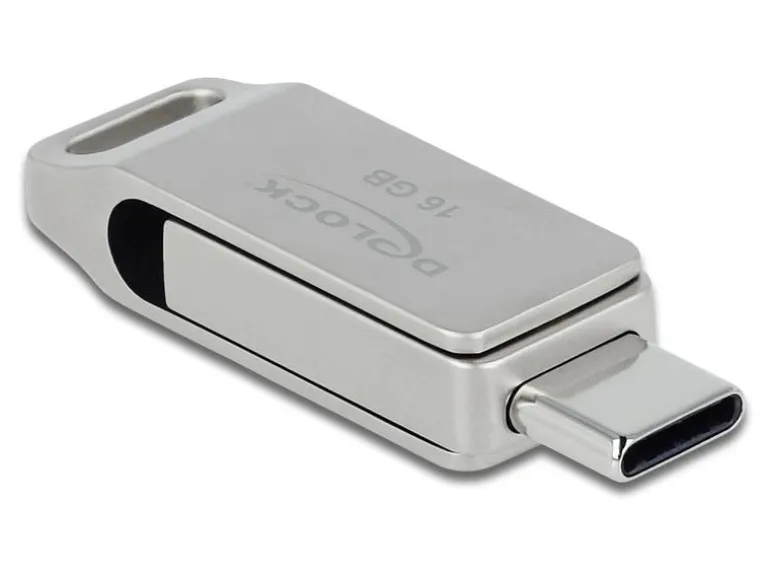 Delock USB-Stick 3.2 Gen 1 USB-C + Typ-A 16 GB