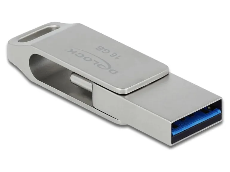 Delock USB-Stick 3.2 Gen 1 USB-C + Typ-A 16 GB