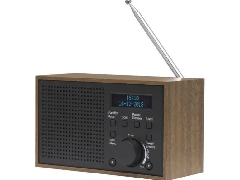 Denver DAB-46DGR Retro DAB+/FM Bluetooth LCD-Display