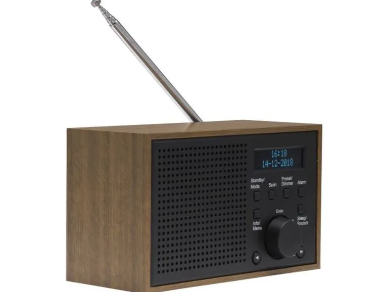 Denver DAB-46DGR Retro DAB+/FM Bluetooth LCD-Display
