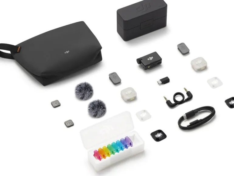 DJI Mic Mini 2S Kompakt, mit Ladeetui