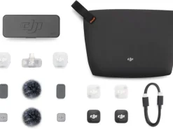 DJI Mikrofon Mic Mini 2 2 TX, 1 Mobile RX, Ladeschale