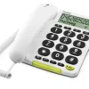 Doro Tischtelefon PhoneEasy 312cs Weiss