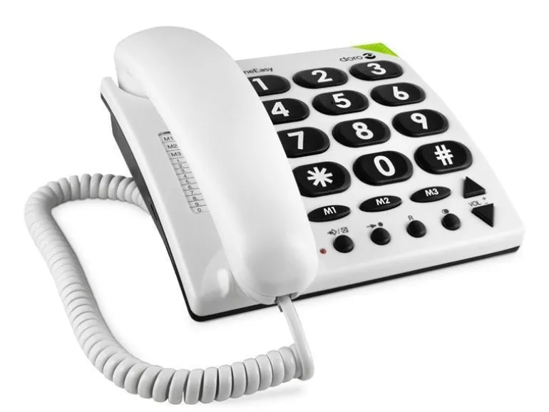 Doro Tischtelefon PhoneEasy 311c Weiss