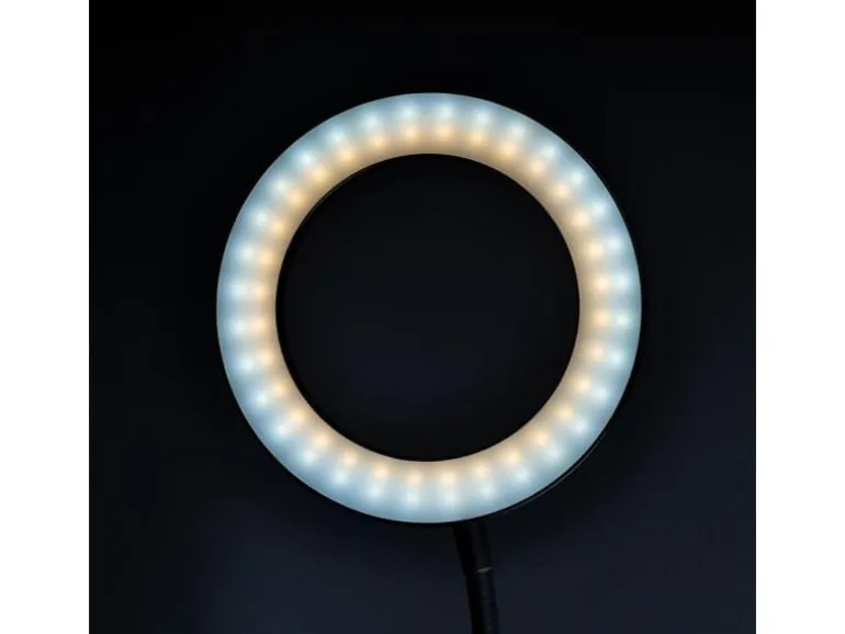 Dörr Videoleuchte LED Selfie Ringlicht Bi-Color SLR-16