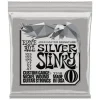 Ernie Ball John Mayer Silver Slinky vernickelter Stahl 10.5 - 47