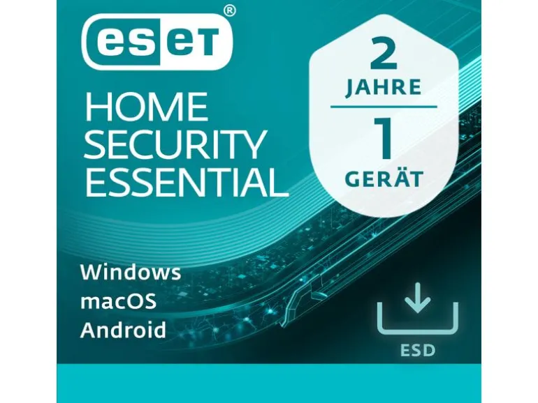 ESET HOME Security Essential ESD, Vollversion, 1 User, 2 Jahre