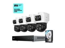 eufy S4 Max PoE, 4 Kameras, 2 TB HDD