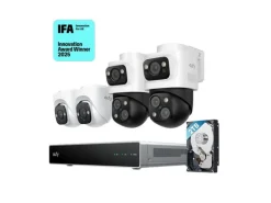 eufy S4 16 MP PTZ 4K Turret NVR 2 TB IP67