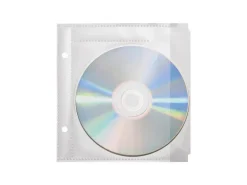 Favorit Hülle CD/DVD Clip-Tray Transparent, 10 Stück