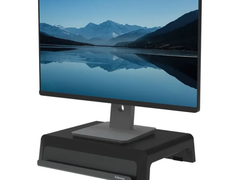 Fellowes Monitor Erhöhung Breyta Schwarz