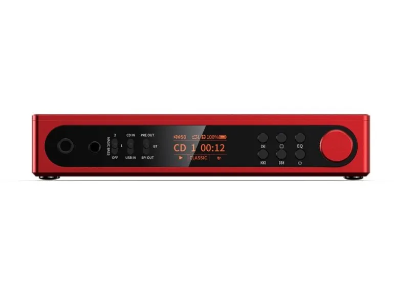 FiiO CD-Player DM15 R2R mit Bluetooth Rot