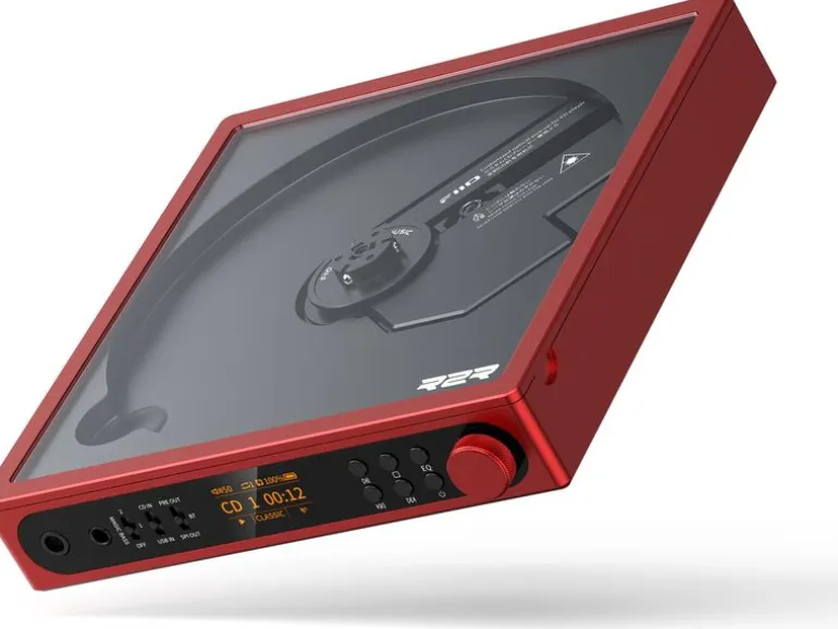 FiiO CD-Player DM15 R2R mit Bluetooth Rot