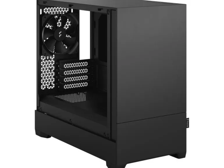 Fractal Design PC-Gehäuse Pop Mini Silent Solid Schwarz