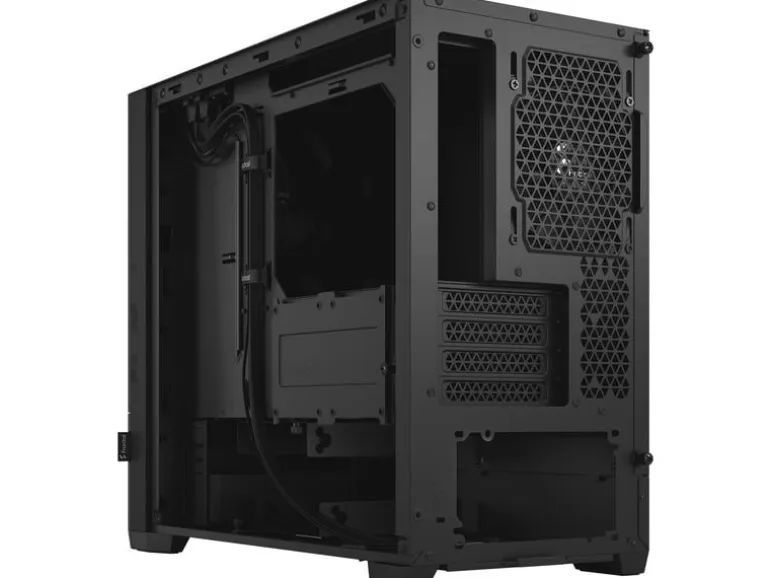 Fractal Design PC-Gehäuse Pop Mini Silent Solid Schwarz