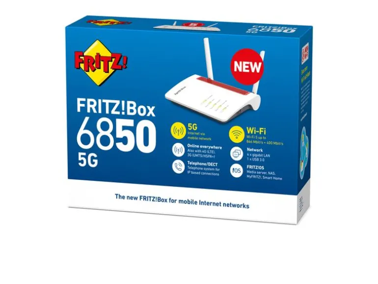 FRITZ! 5G-Router FRITZ!Box 6850 5G International