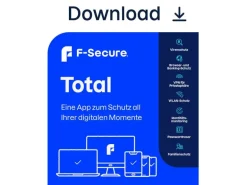 F-Secure Total Security Vollversion, 5 Geräte, 1yr