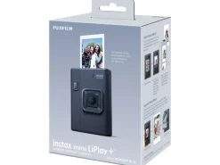 Fujifilm Fotokamera Instax Mini LiPlay+ Midnight Blue Blau