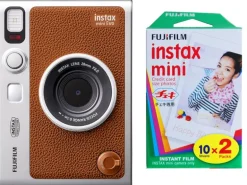 Fujifilm Fotokamera Instax Mini Evo KIT Braun