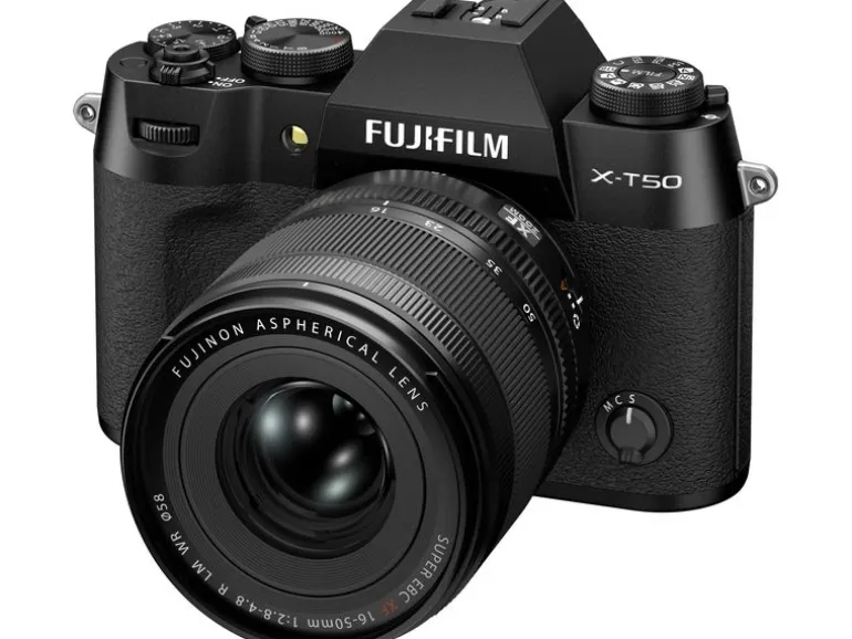 Fujifilm Fotokamera X-T50 Black Kit XF 16-50mm