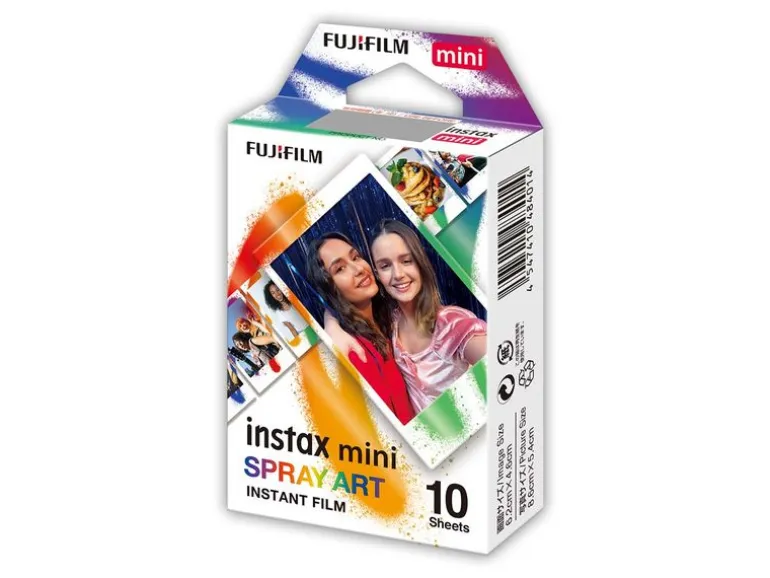 Fujifilm Instax Mini 10 Blatt Spray Art