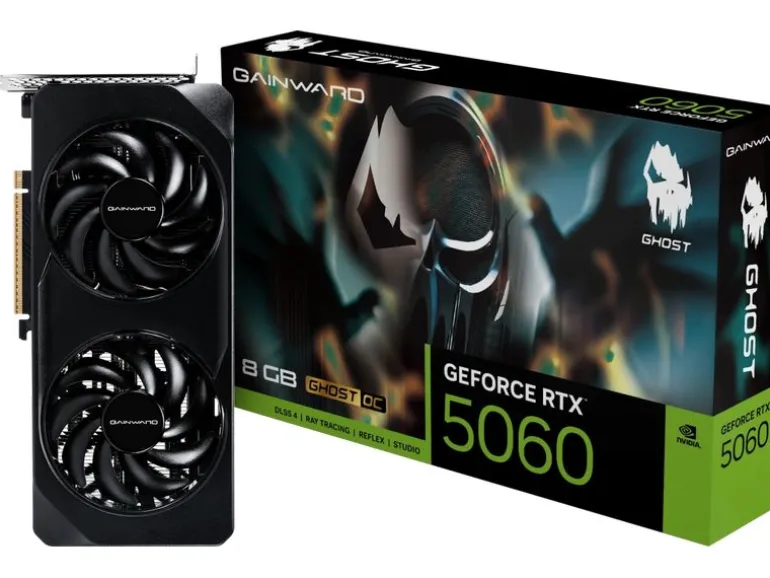 Gainward Grafikkarte GeForce RTX 5060 Ghost OC 8 GB