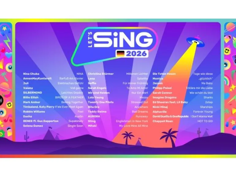 GAME Let's Sing 2026 + 2 Mics für PS5 International Version